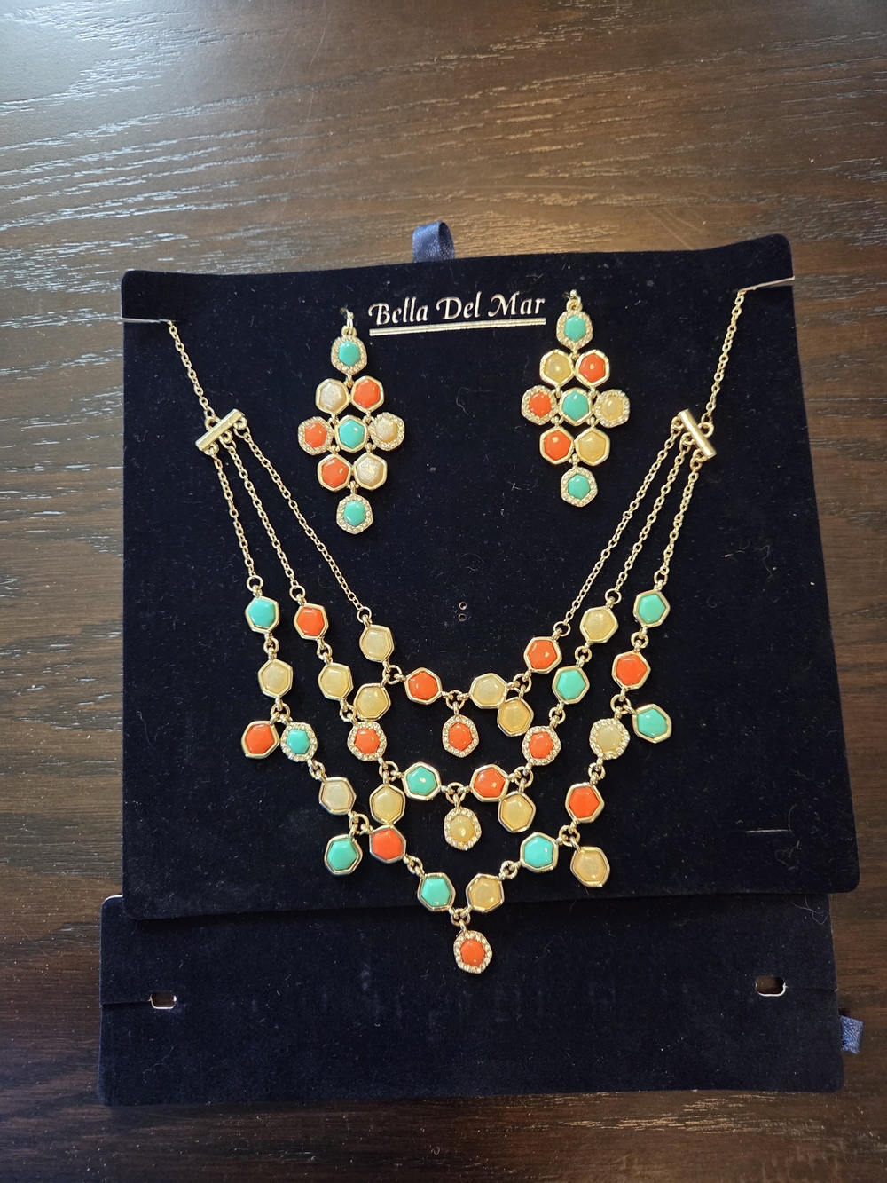 Bella Del Mar Necklace and Earrings Set